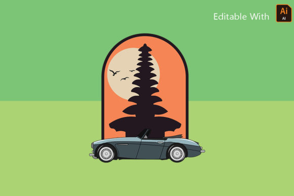 Download Illustration - Vintage Car #62 - Illustration Collection