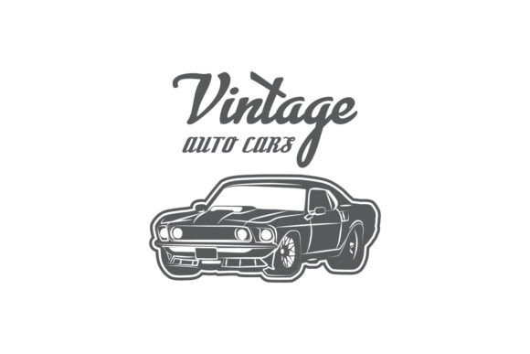 Download Classic Vintage Car Illustration Art Des - Illustration Collection