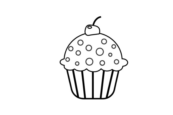 Download Birthday Cake Outline Icons-06 - Premium Resources