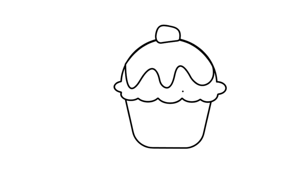 Download Birthday Cake Outline Icons-07 - Premium Resources