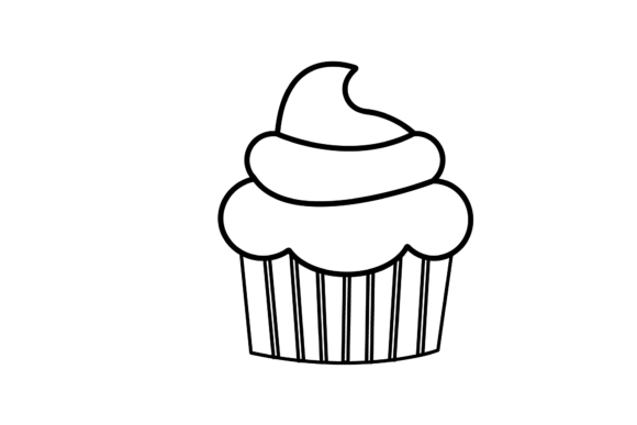 Download Birthday Cake Outline Icons-02 - Premium Bundle