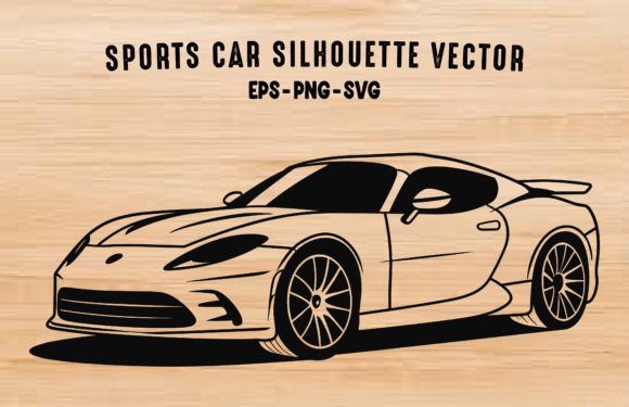 Download Sports Car Sketch Vector Illustration - Illustration Collection