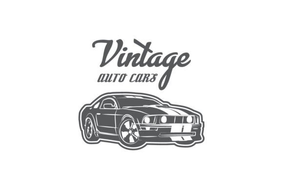 Download Classic Vintage Car Illustration Art Con - Illustration Collection
