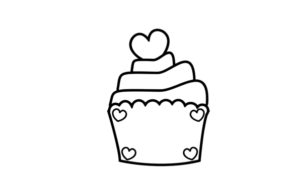 Download Birthday Cake Outline Icons-10 - Premium Resources